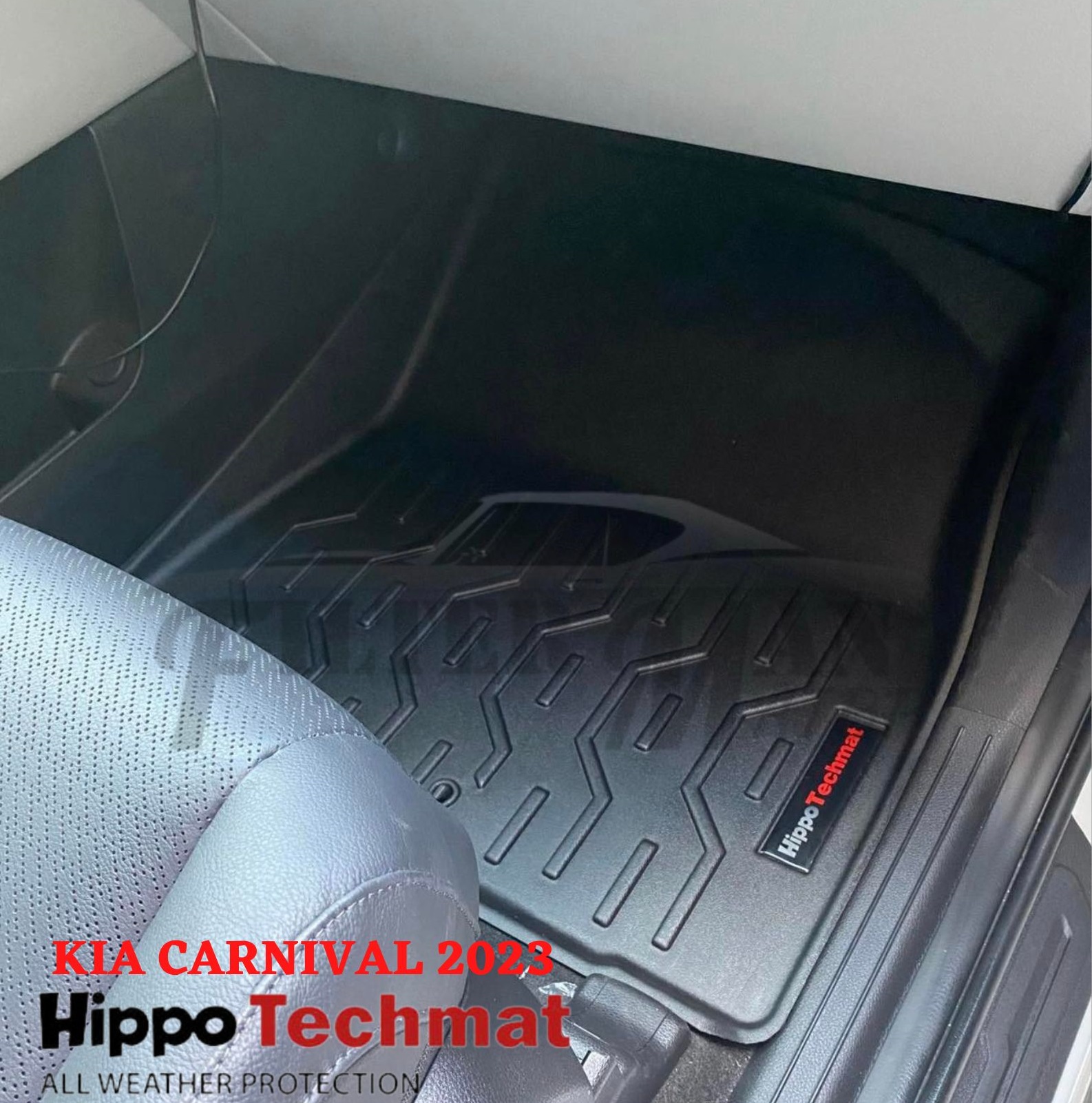 Kia Carnival 2023 SX Prestige Variant Hippo Techmat Pro Deep Dish Mats Lazada PH