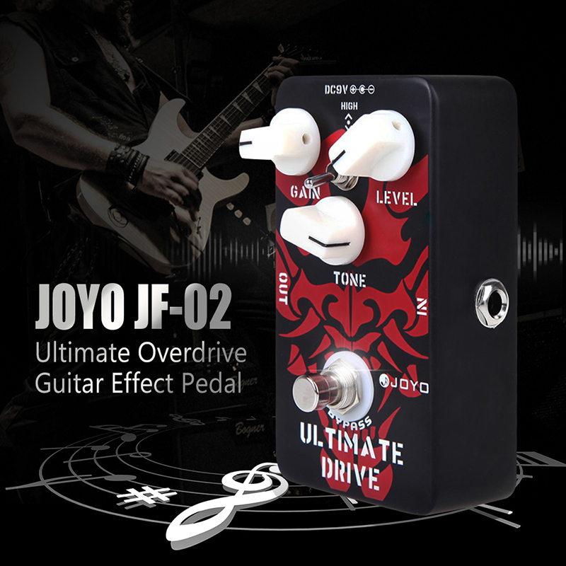 [ammoon]quà bí mật JOYO JF-02 Ultimate Drive Overdrive Guitar Effect Pedal
