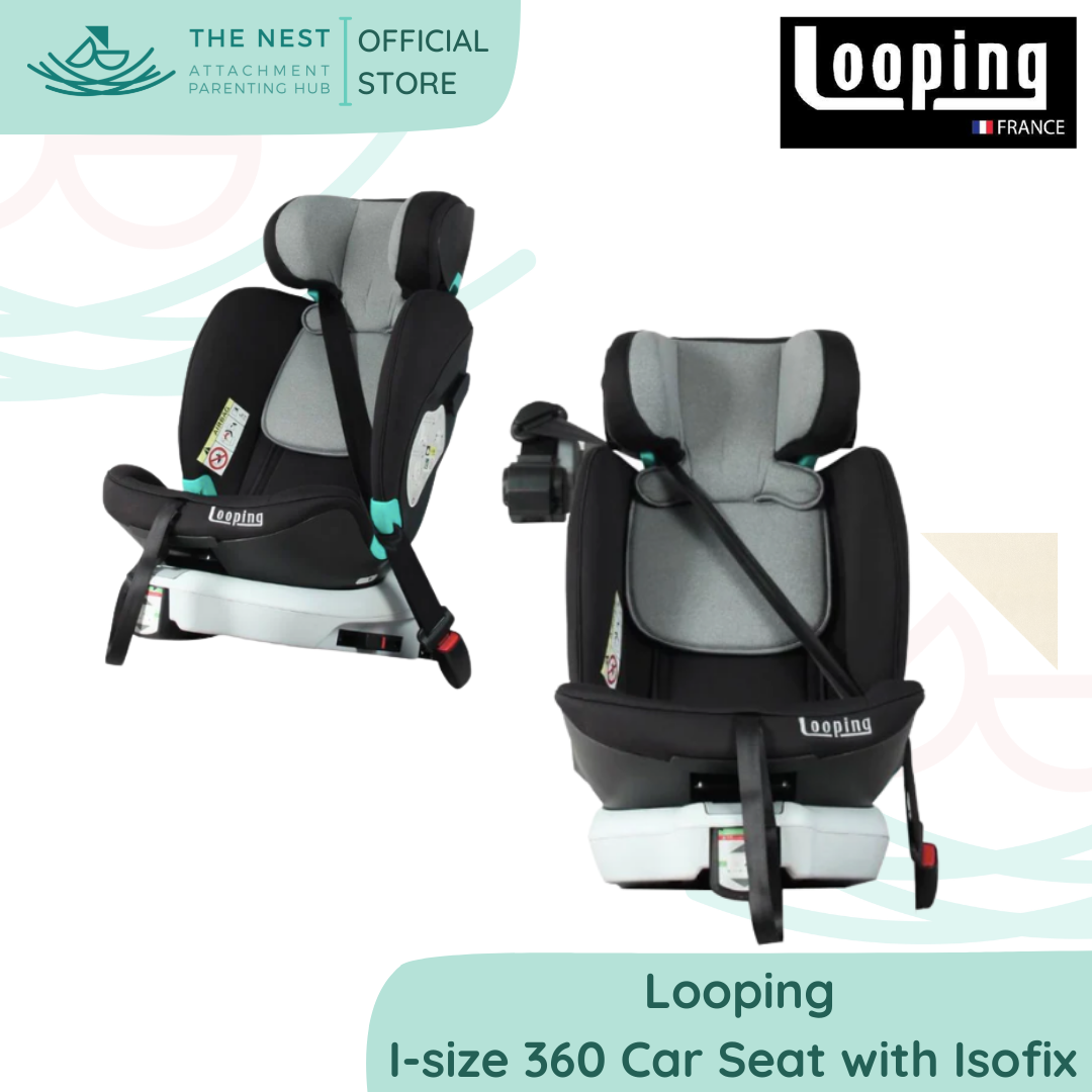 Looping I-size 360 Car Seat with Isofix for Baby Newborn 12yrs