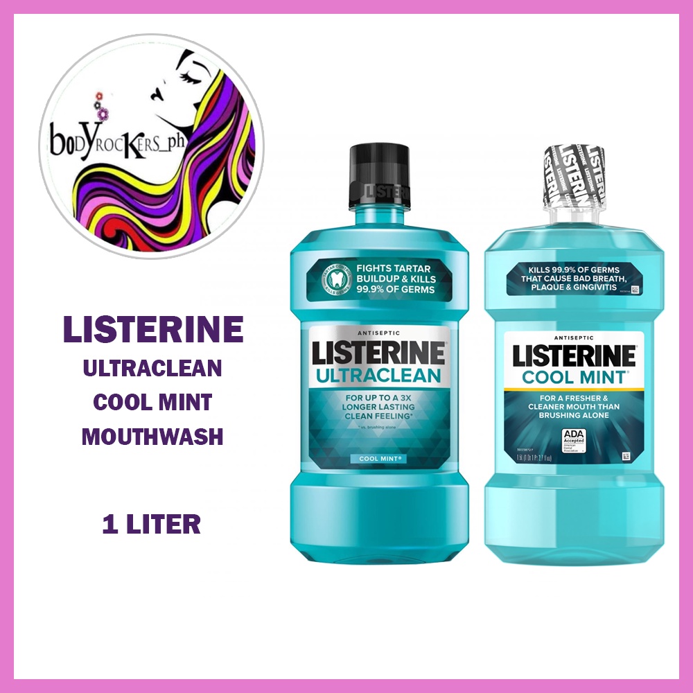 Authentic Listerine Ultraclean Cool Mint Lazada PH