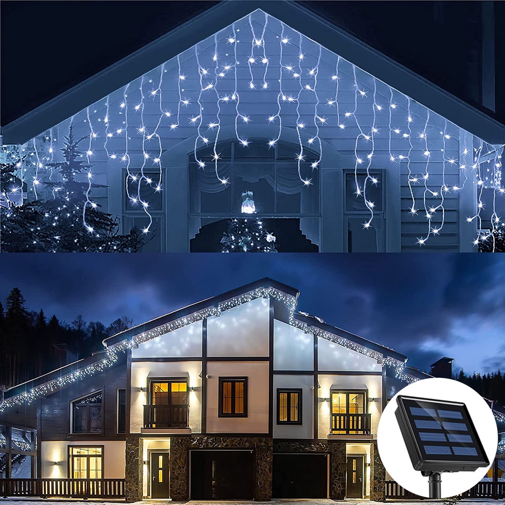 Solar Led Light Outdoor Waterproof OSQ 96LED Solar Power Christmas