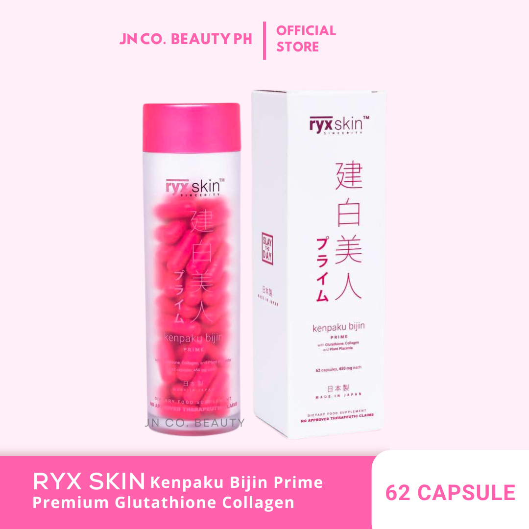 kenpakubijin glutathione reviews NEW! Ryxskin Kenpaku Bijin Prime Glutathione 62 capsules main image 1
