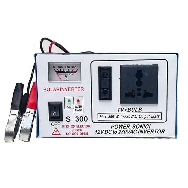 Plextone S300W 12V DC TO 220VAC Household Inverter Power Supply With
