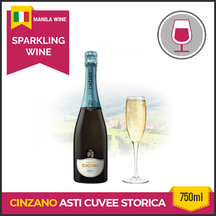 Cinzano Asti Cuvee Storica Italian Sparkling Wine Lazada PH