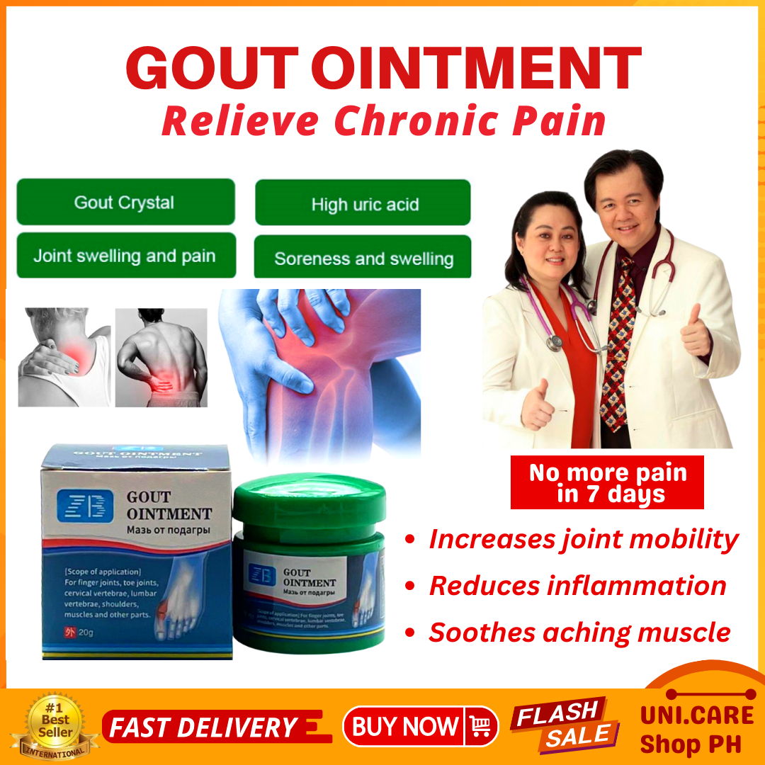 Gout ointment cream good for rayuma, foot, hand, finger and joint knee