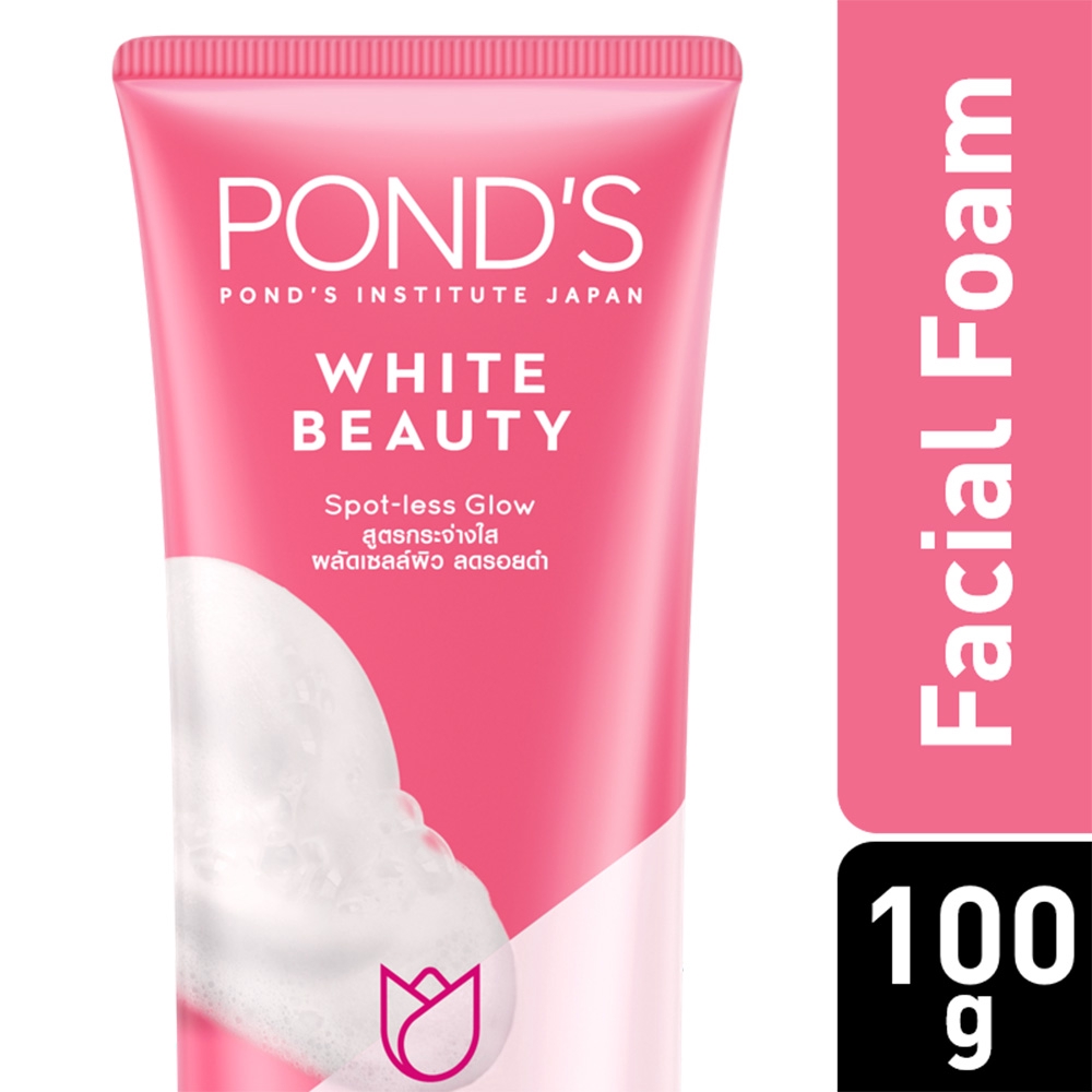 ponds white beauty face foam