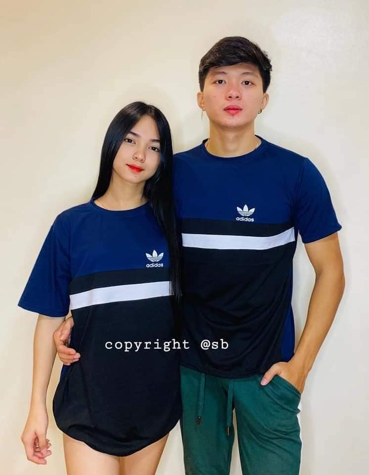 adidas couple t shirts