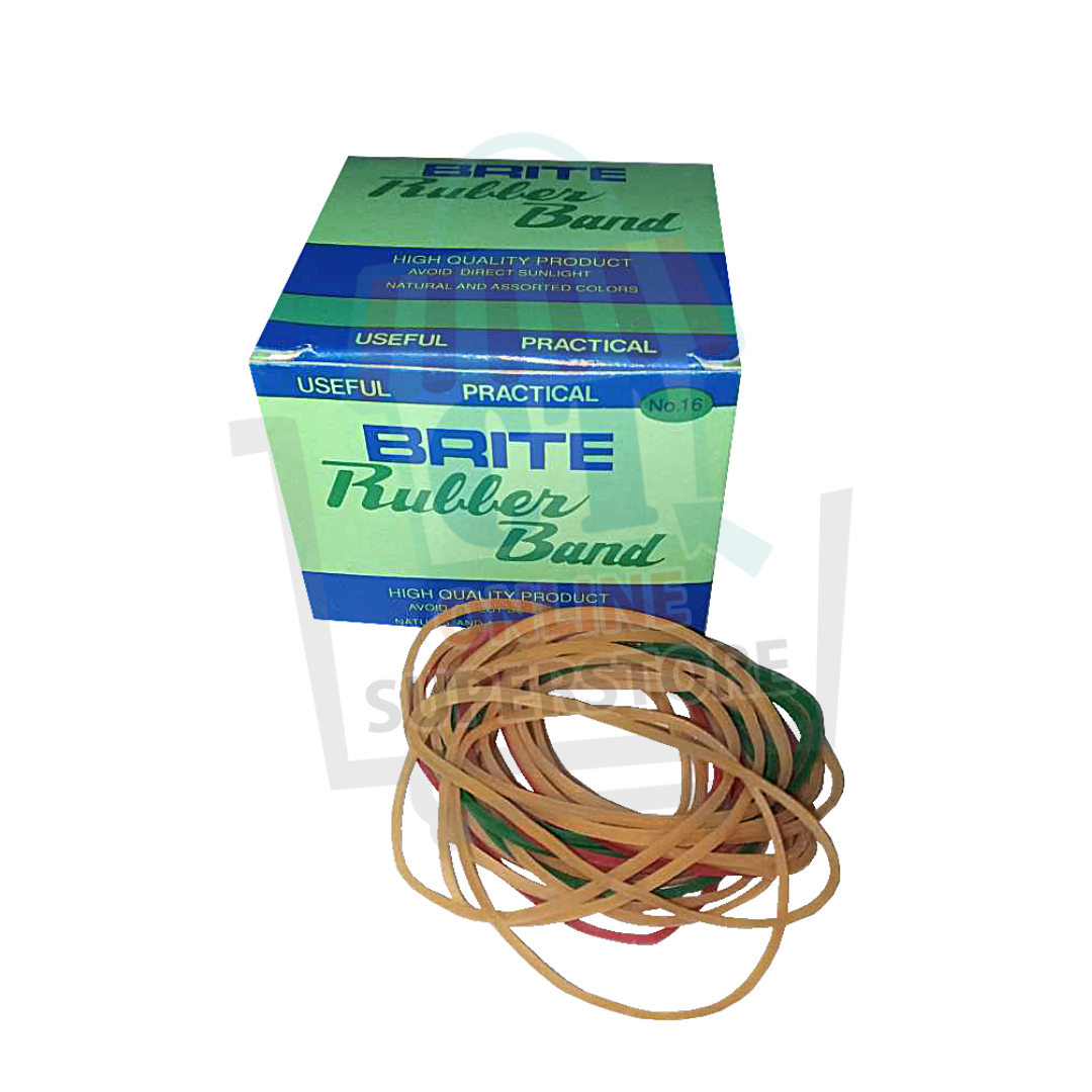 Brite Rubber Band No.16 50grms/box Lazada PH