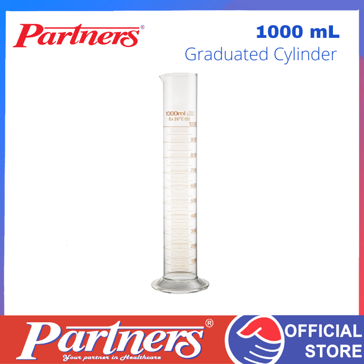 Partners Graduated Cylinder 1000 Ml 1 Piece Lazada Ph