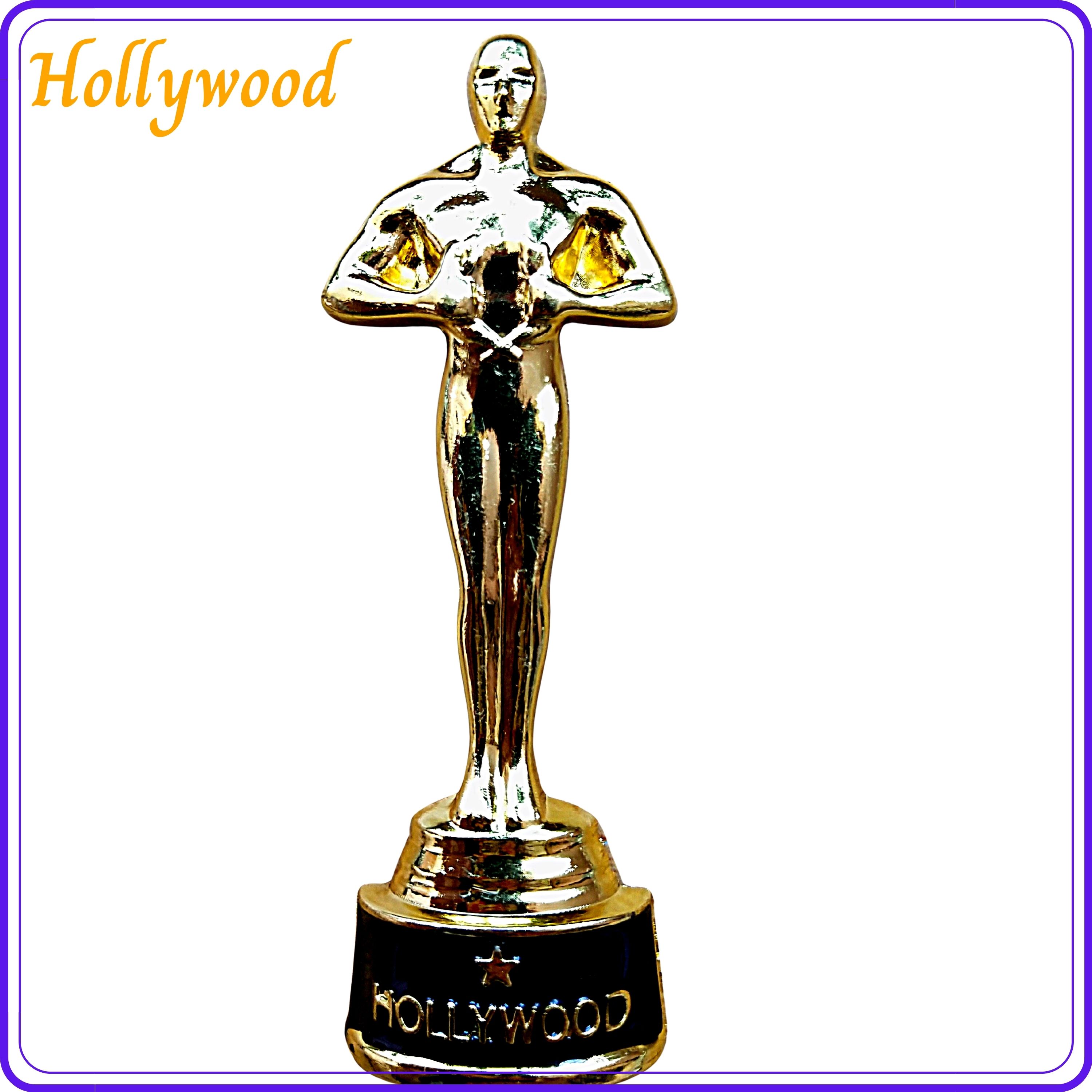 American Hollywood Oscar Statuette Tourist Souvenir Gift 3D Metal Fridge  Magnet