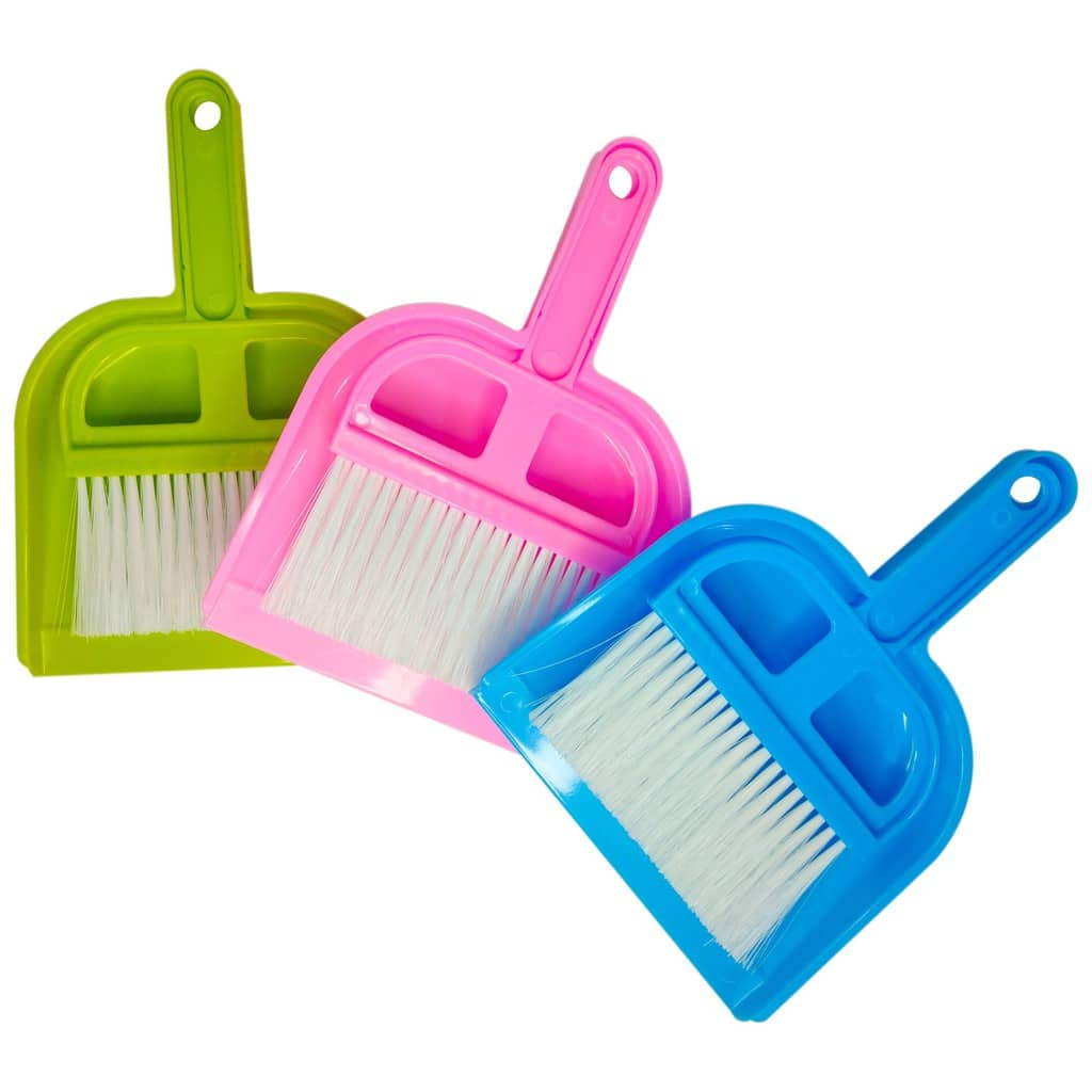 Mini Cleaning Brush & Dustpan Set Janitorial Supply Keyboard Brushes ...