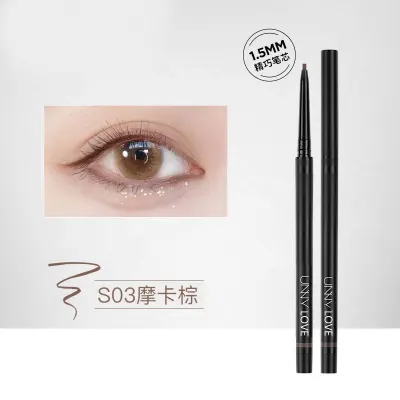 UNNY LOVE Glue Eyeliner Pen Waterproof, Non-Smudge and Lasting Novice Beginner Very Fine Eyeliner Genuine Brand