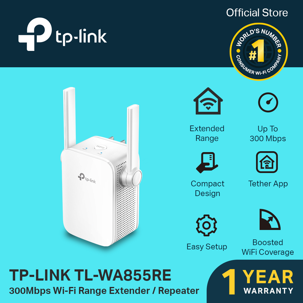 Mr window Slime TP-Link TL-WA855RE 2.4GHz, 300Mbps Wi-Fi Range Extender WiFi Repeater WiFi  Booster WiFi Extender TP LINK TPLINK | Lazada PH