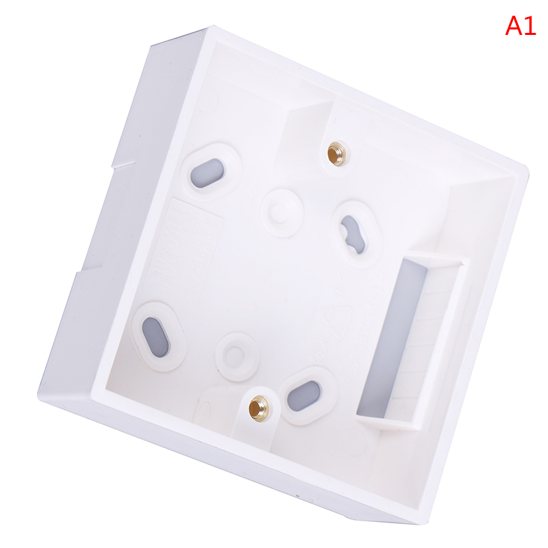 HITN 86 Type 2/3/4 Gang Switch Socket Base Junction Box Wall Switch