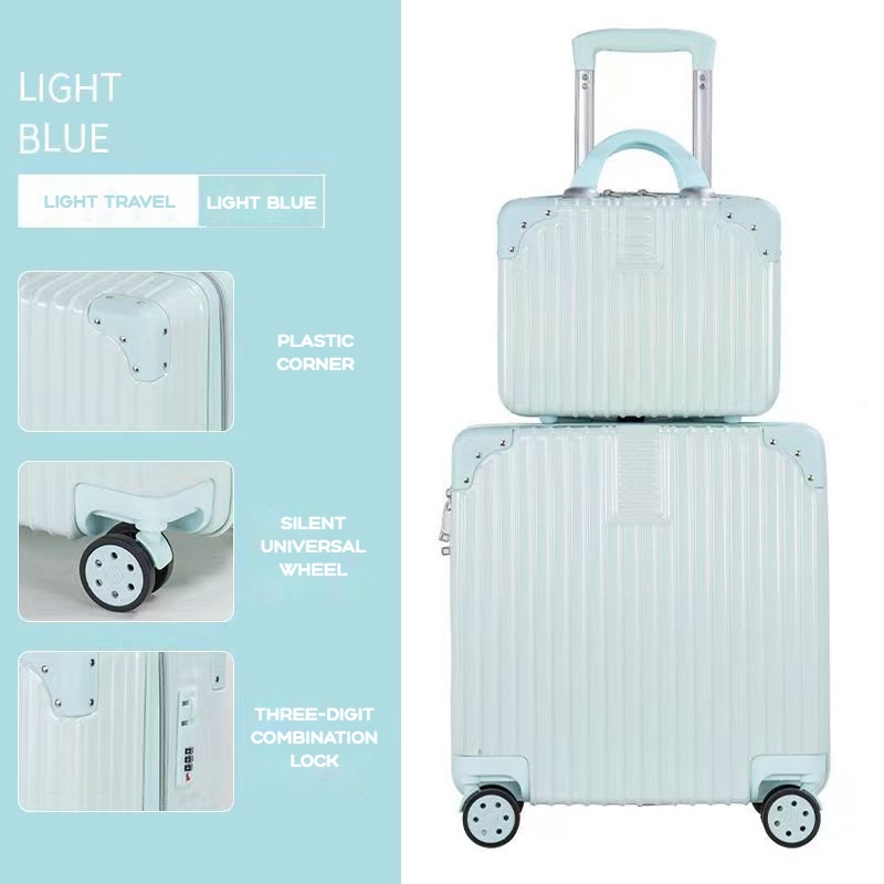 luggage travel bag 7kg light weight malita Free small box Luggage