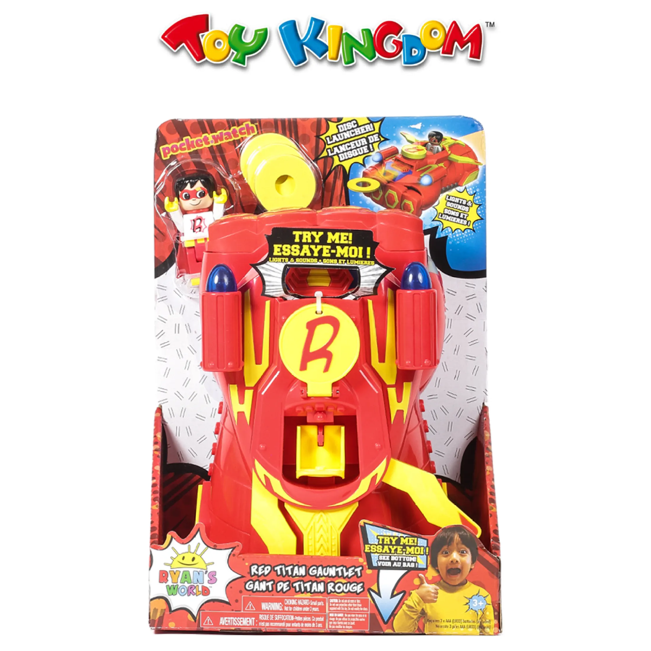ryan's world red titan playset