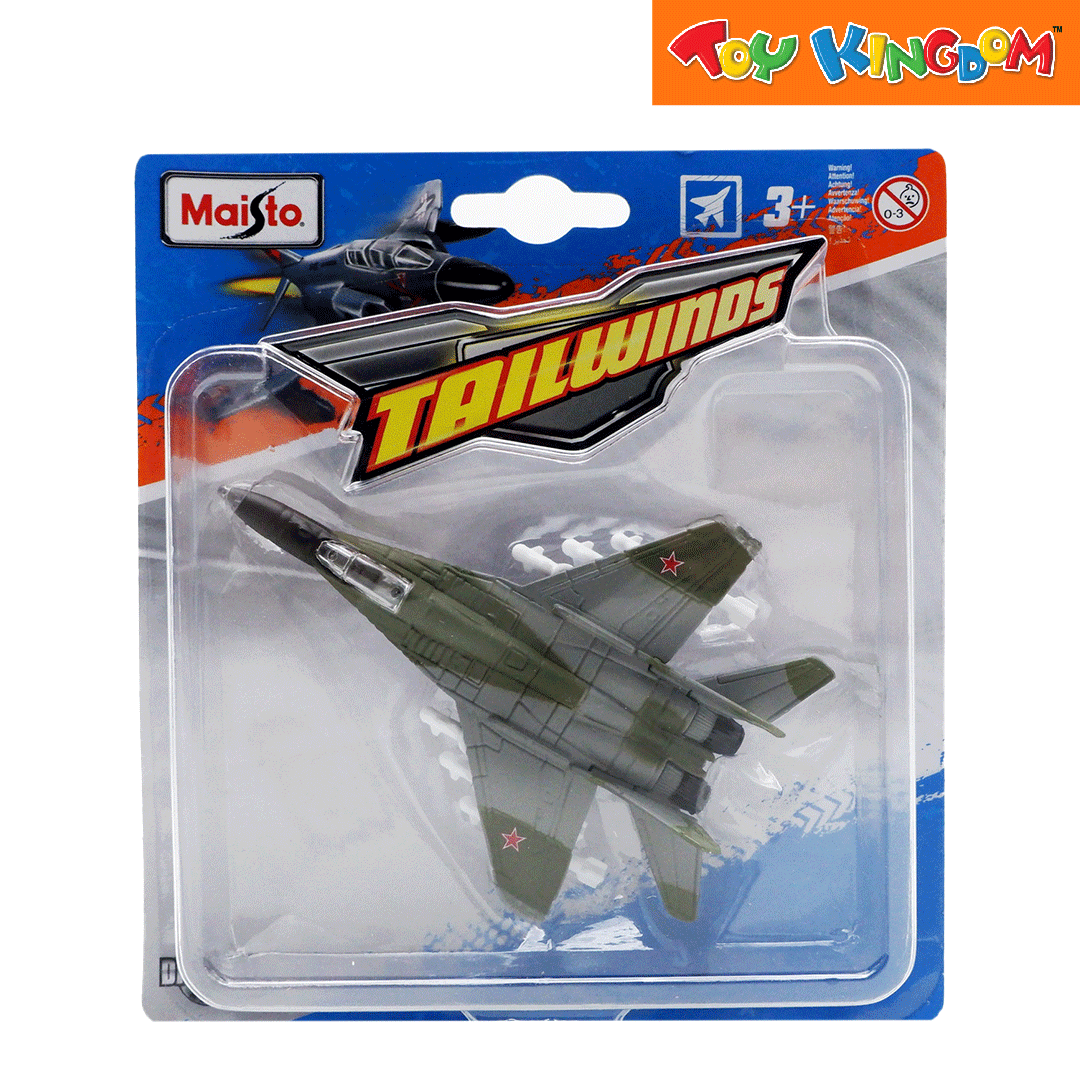 Maisto Tailwinds Fresh Metal Mig-29 Fulcrum Camouflage Grey Die-cast ...