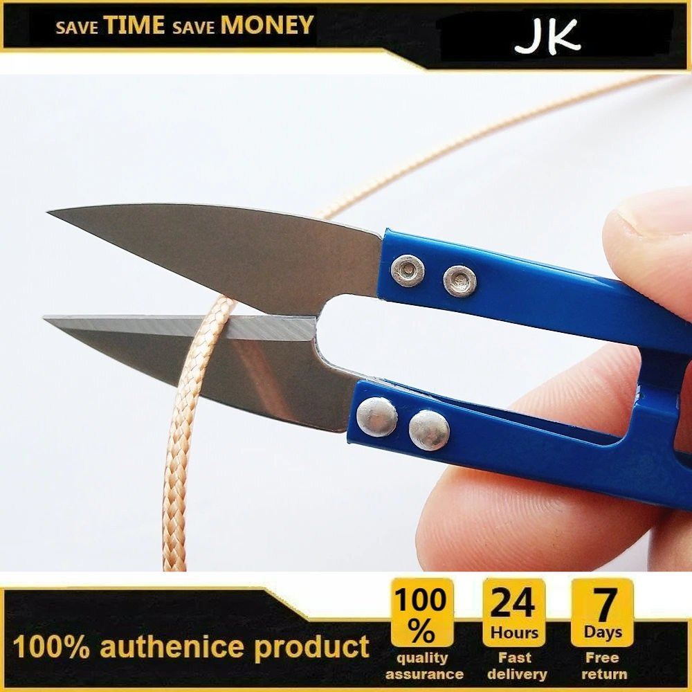 Practical Sewing Scissors Nippers U Shape Clippers Yarn Stainless Steel  Embroidery Craft Tailor Scissors Convenient Shears