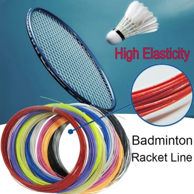 DFHJDO Endurance High Strength Elasticity Tennis Strings Badminton Racket Line Tennis Racket Line