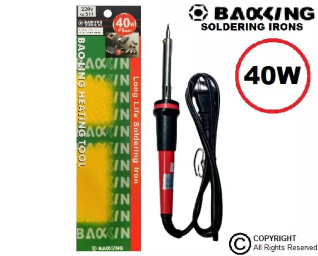 Baoling 40w Heavy Duty Electric Soldering Iron Solder Soldering Iron