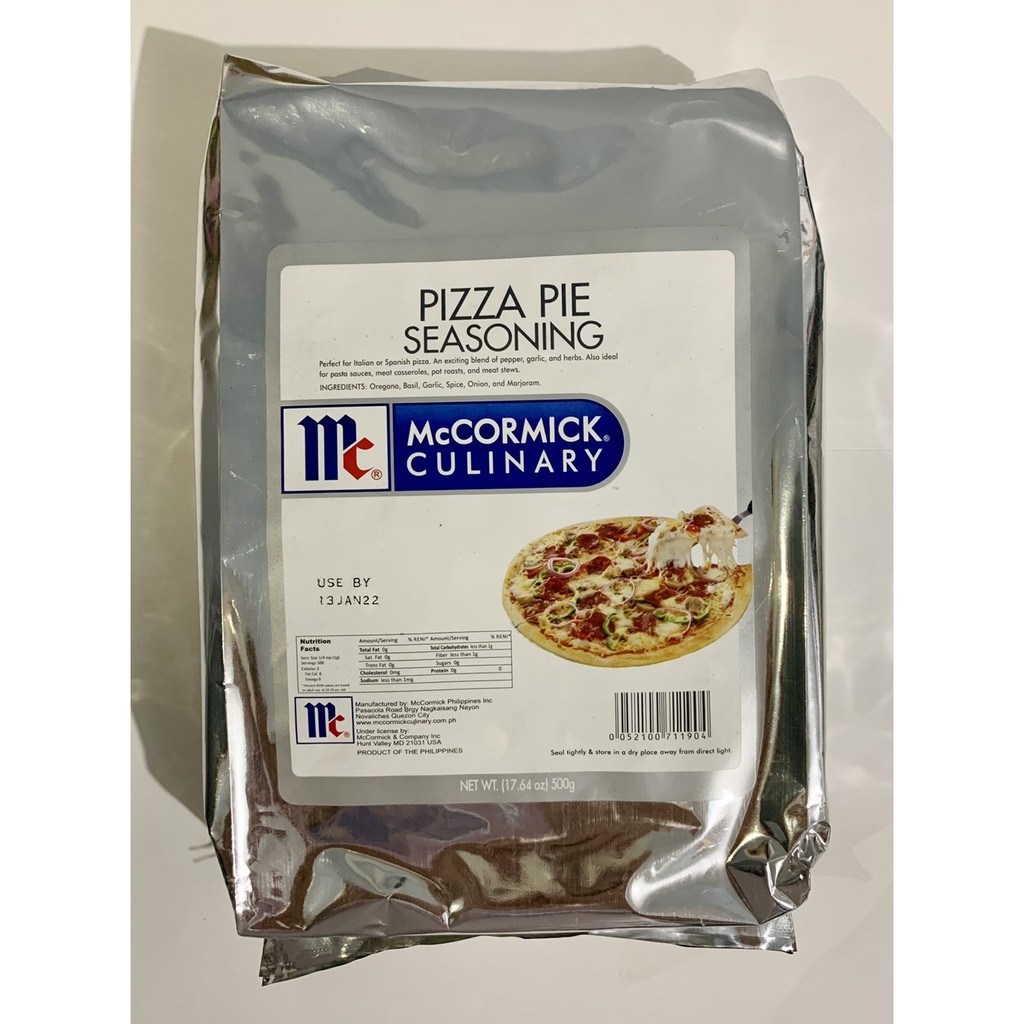 Mccormick Pizza Pie Seasoning 500g Lazada Ph 2621