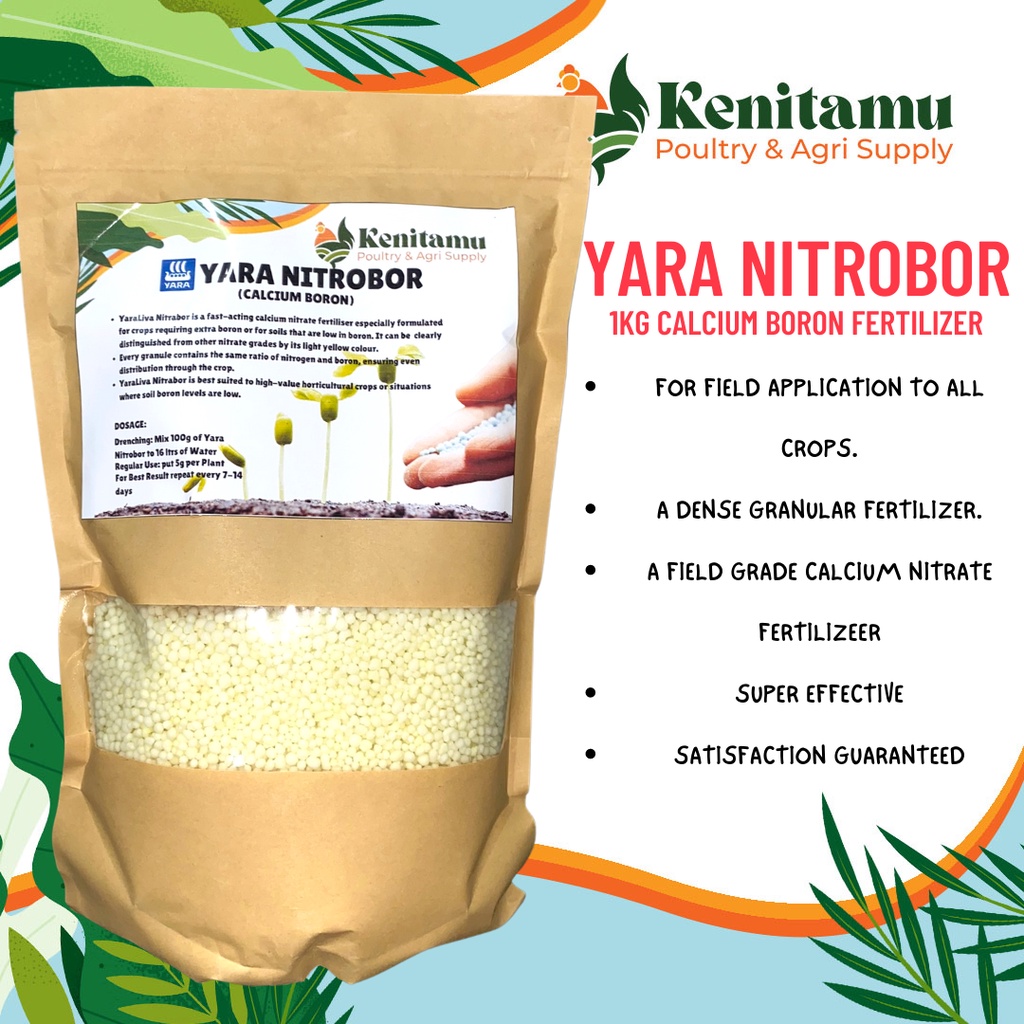 YARA NITROBOR 1KG FERTILIZER Lazada PH