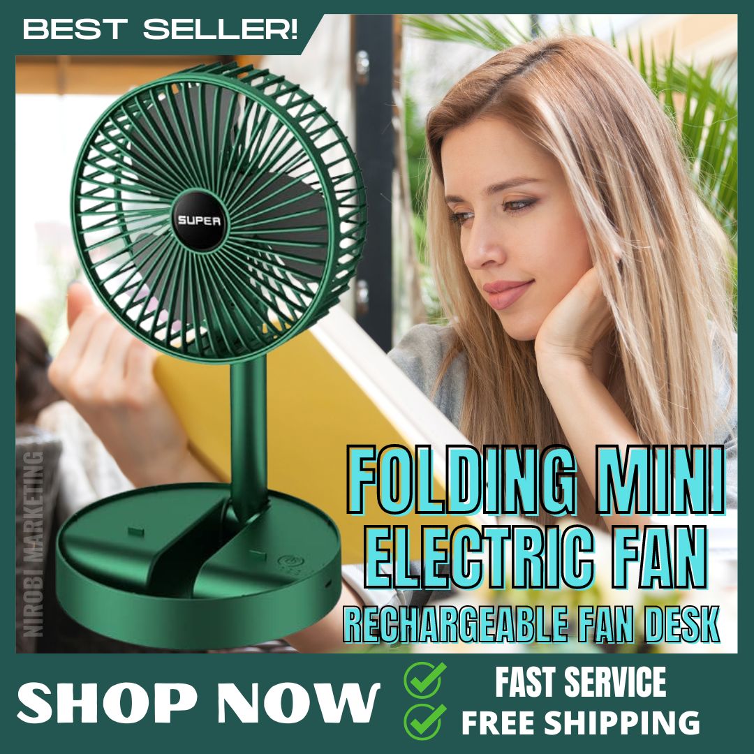 HOT DEALS Rechargeable Electric Fan Portable Electricfan Fortable Desk