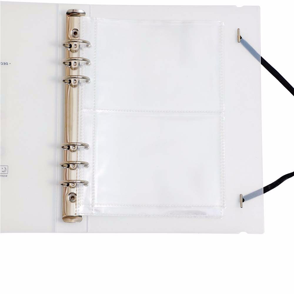 DIGIOU Vỏ mờ Đồ dùng học tập A5 Binder Văn phòng phẩm dành cho sinh viên Chất kết dính 6 lỗ Nhà tổ chức Sách andamp; Hình ảnh Người tổ chức ảnh Chất kết dính văn học Thư mục Tệp Binder Notebook Binder