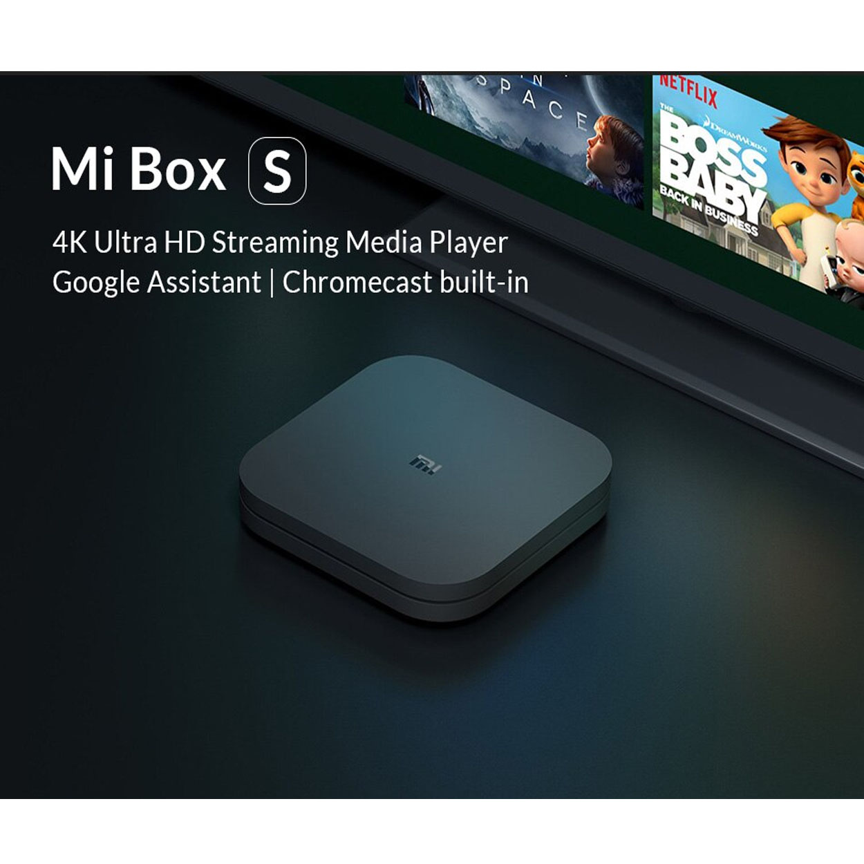 Xiaomi Mi Box S Streaming Media Player B07KLWGGYS B&H Photo Video