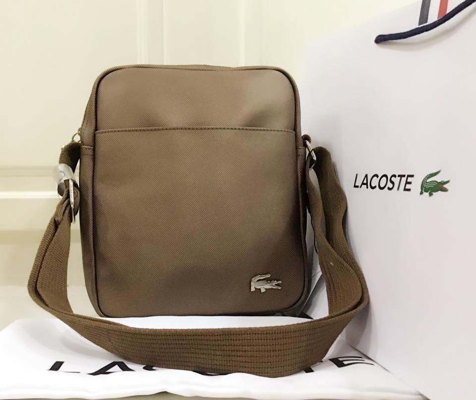 lacoste sling bag for male