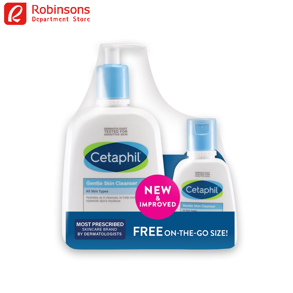 Cetaphil Gentle Skin Cleanser Bundle 473ml + 118ml | Lazada PH