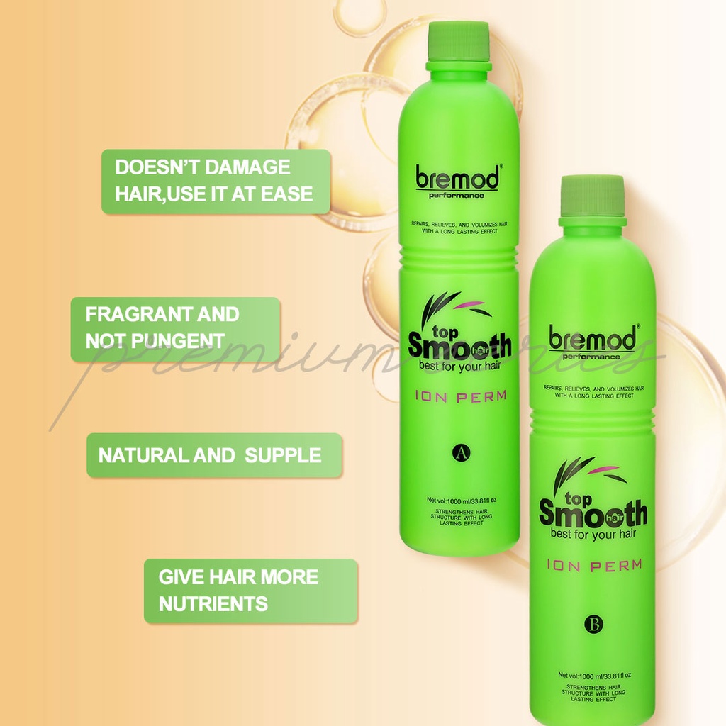 Bremod Hair Rebonding Set Straight Smooth Hair Original / Milk 2IN1 (A