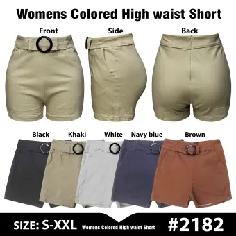high waist womens shorts