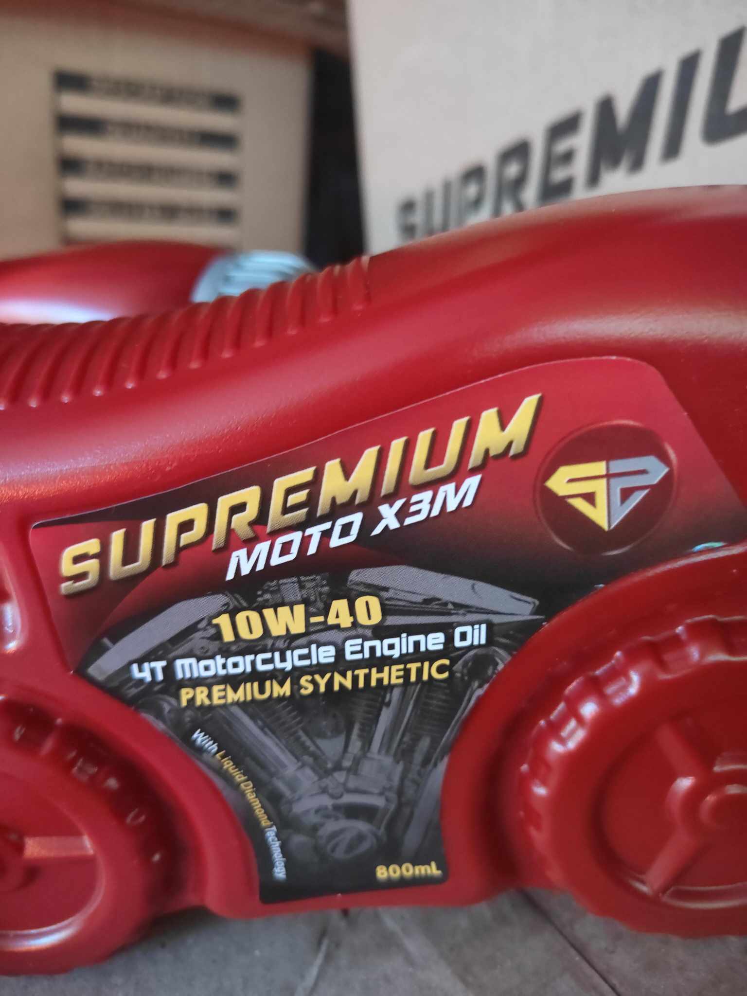 Supremium Engine Oil Moto X3M 10W40 800mL For Automatic Lazada PH