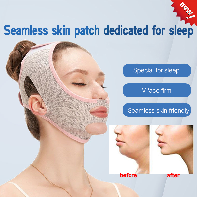 Seamless Face-lift Bandage Breathable V-face Bandage Lifting
