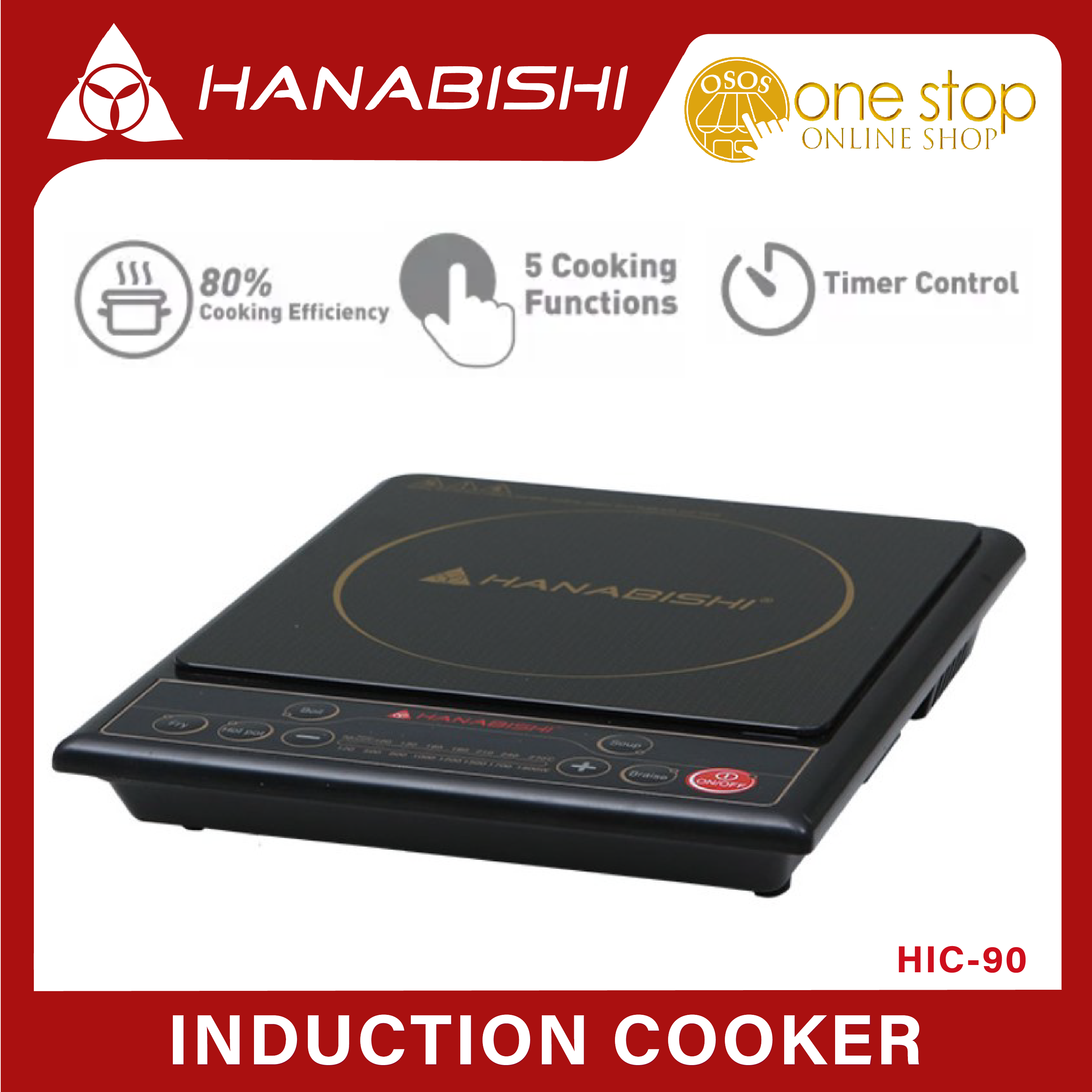 Hanabishi ceramic on sale cooker manual