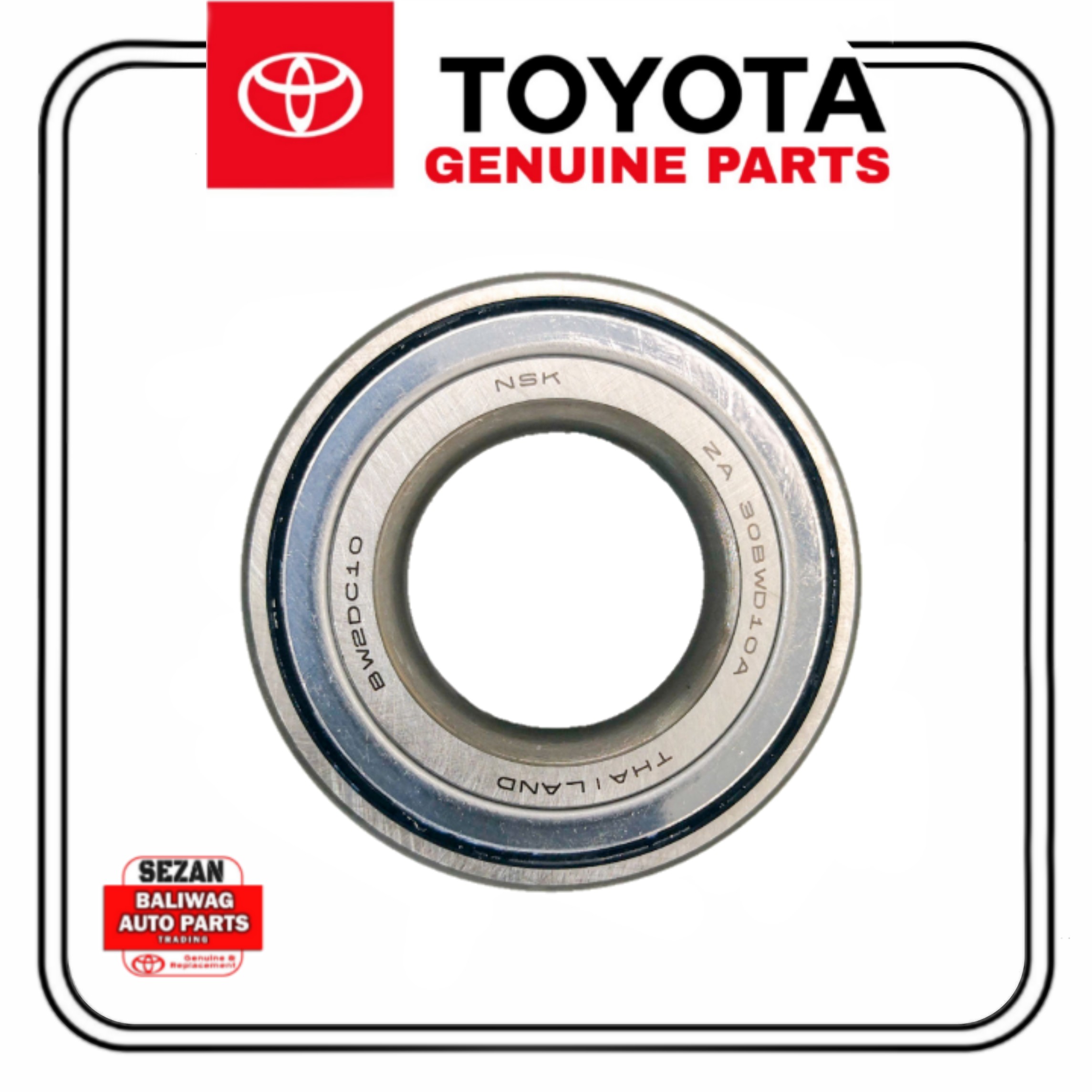 TOYOTA FRONT WHEEL BEARING AVANZA 20032011 9004A36009 GENUINE Lazada PH