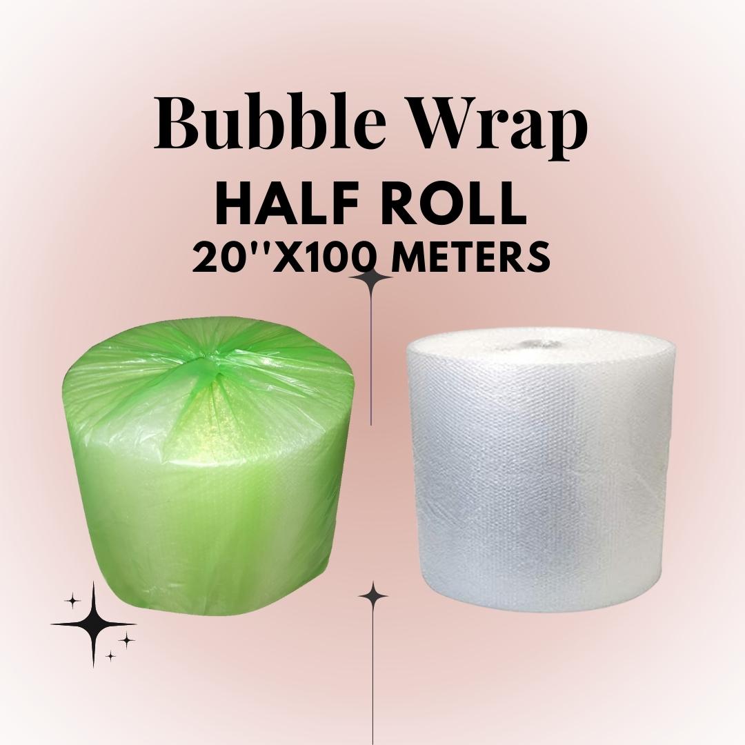 Clear Bubble Wrap Half Roll 20''x100meters Lazada PH