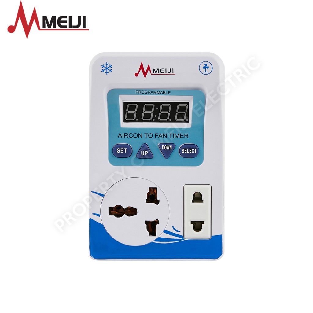 AirCon to Fan Timer Meiji Automatic AirCon to fan Timer TCV003