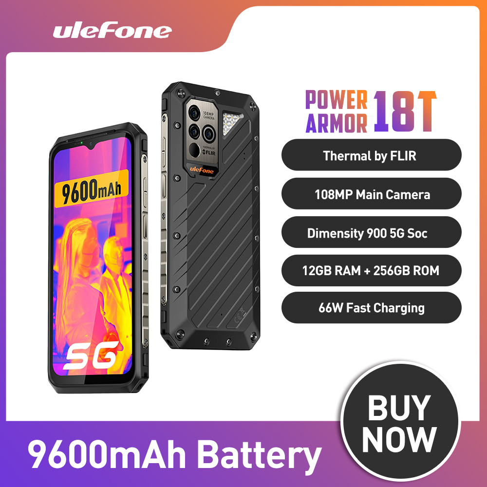 Ulefone Power Armor 18T: Thermal Imaging and Huge Battery for The