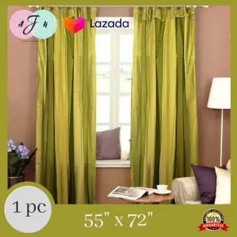 Ajn 1pc Single Panel 55 X 72 Inches Curtain Curtains Sale For Window Curtain Sale Curtains For Bedroom Carvey Collection Lazada Ph