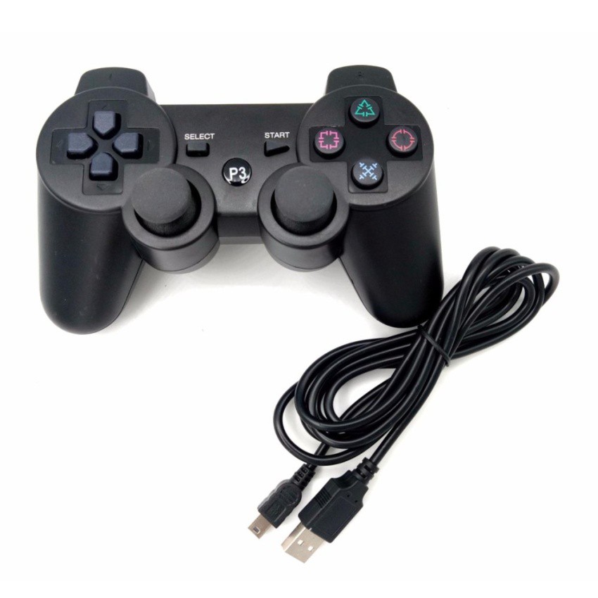 DualShock®3 Wireless Controller for PS3 (BLACK) with Vibration Lazada PH