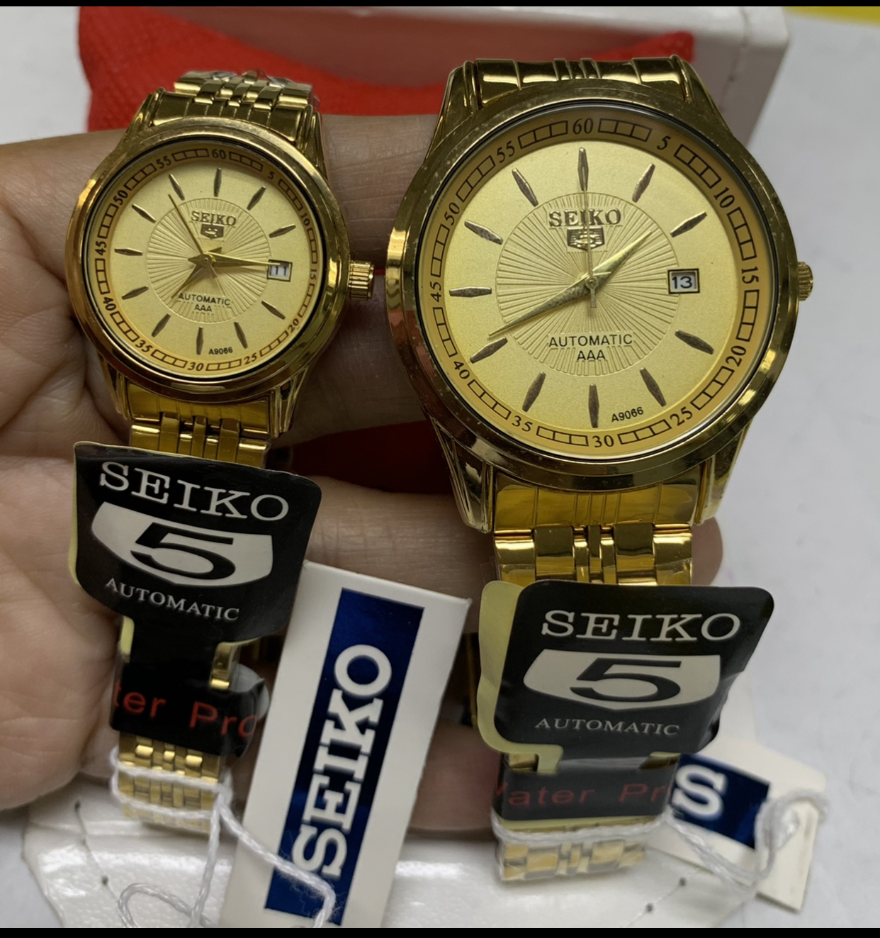 seiko 5 couple watch