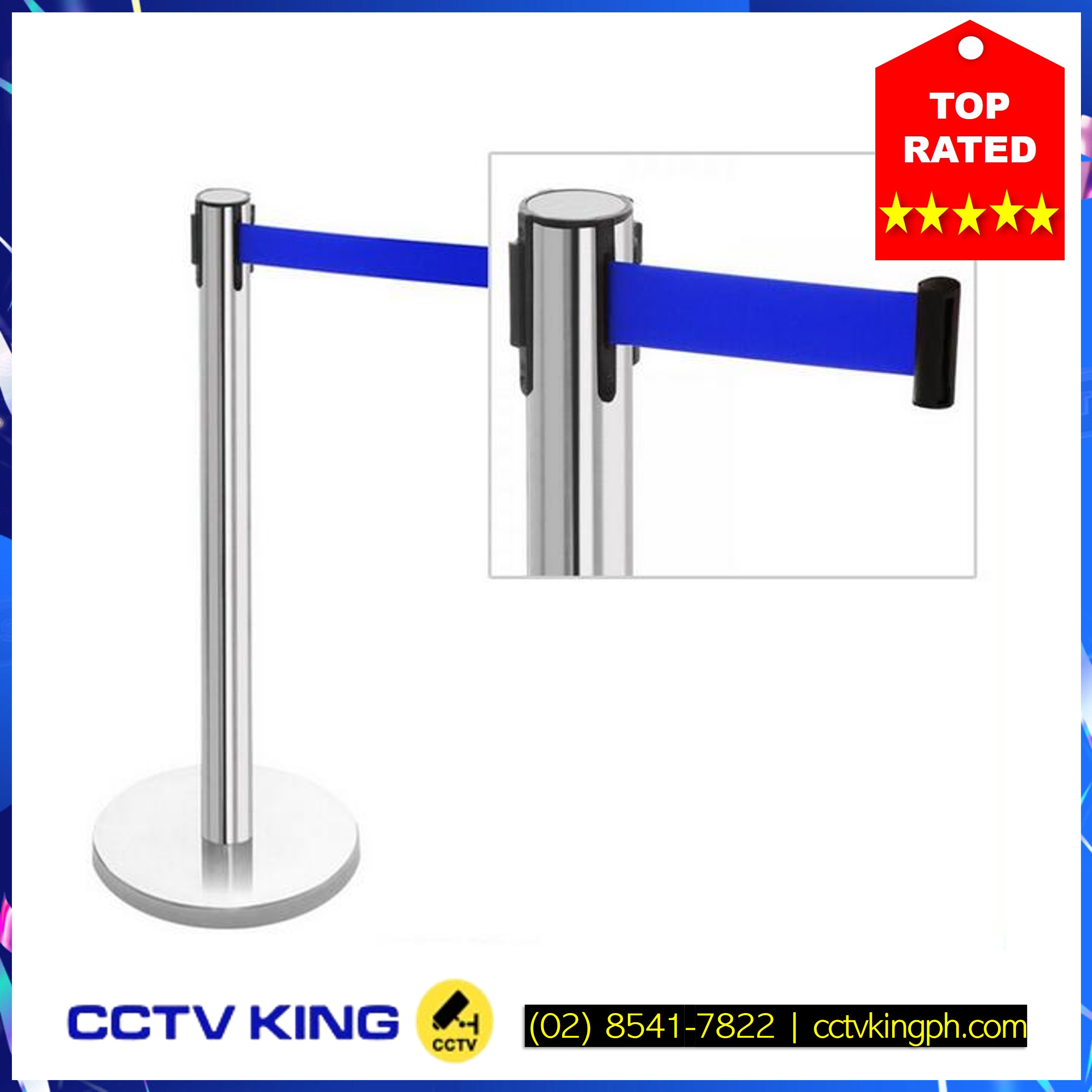 Stanchion Post with Belt , Stainless Rope Stanchion , Crowd Control