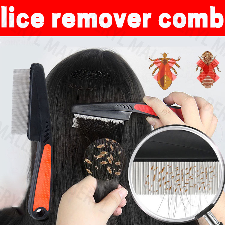🕷️Easily remove lice lice comb remove the Lice eggs suyod para sa kuto