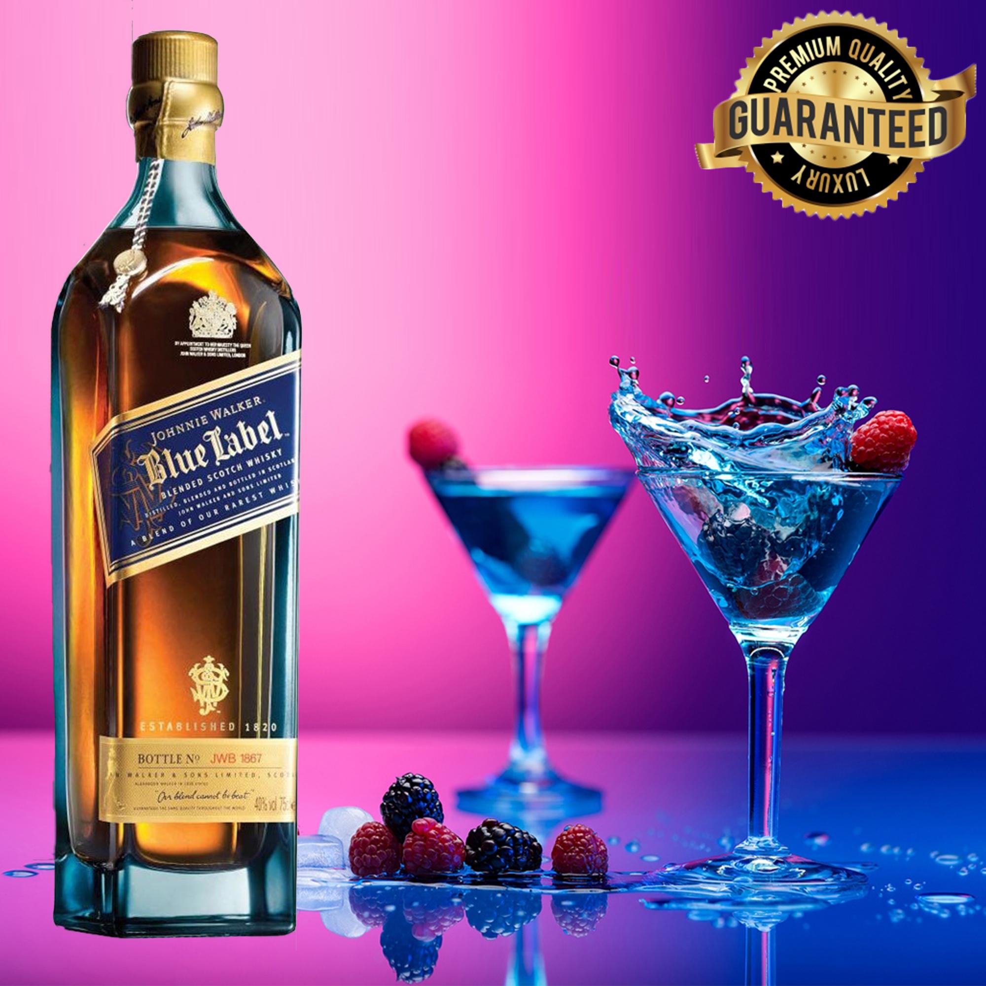 Johnnie Walker Blue Label Blended Scotch Whisky 750ml review and price