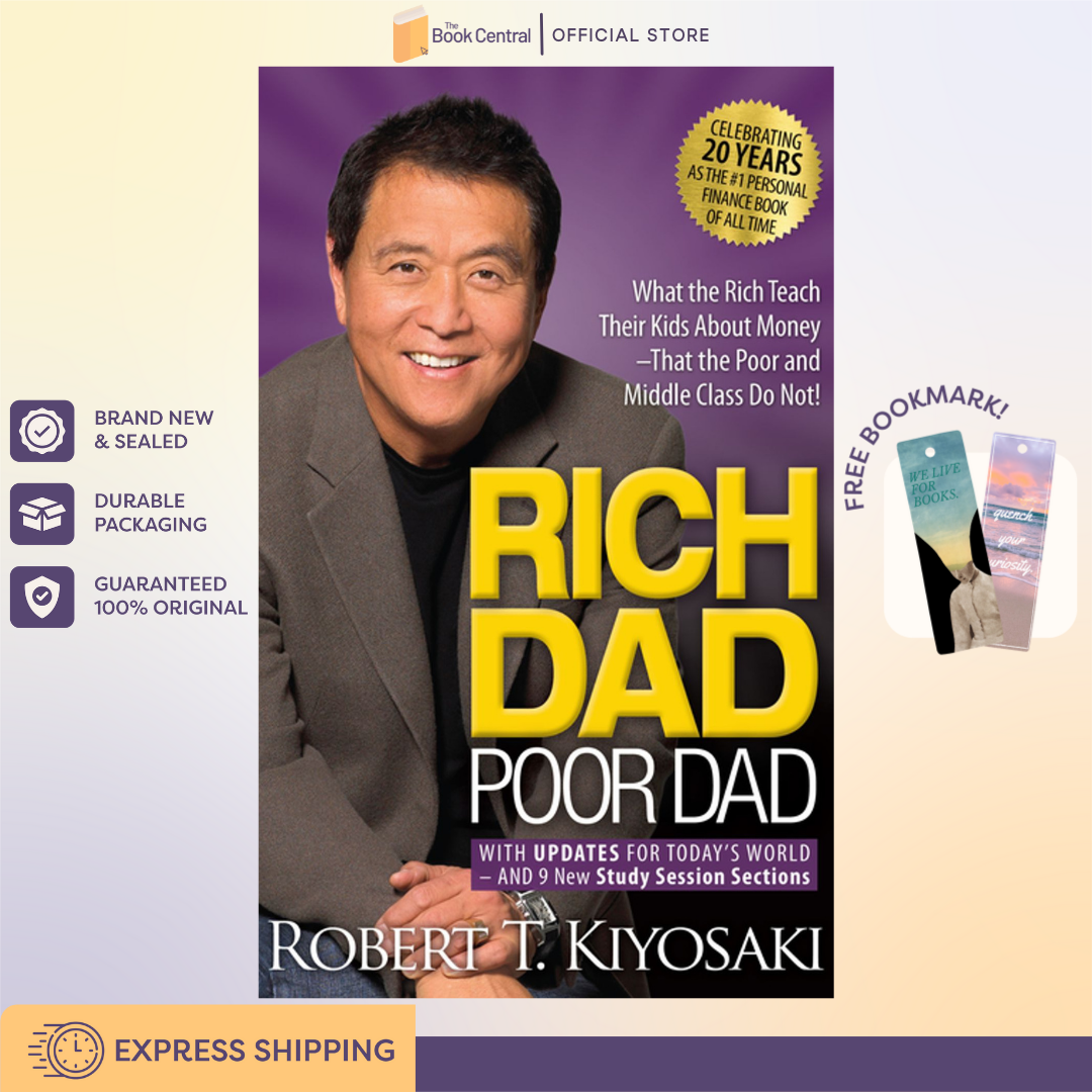 Rich Dad Poor Dad Original By Robert Kiyosaki Paperback Self Help