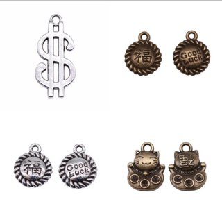 Money Charms Craft Pendant DIY Jewelry wholesale lots supplier thumbnail