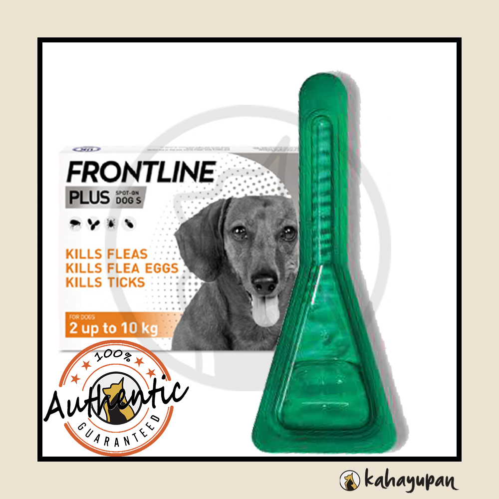 FRONTLINE Frontline Spot On plus  Kills Fleas for Dog 2 up to 10 kg 1 Pipettes 