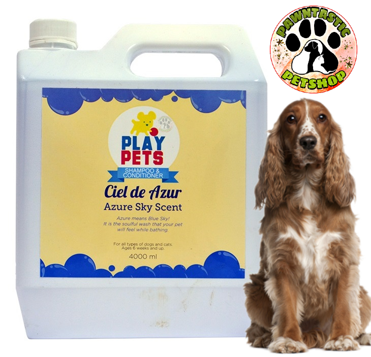 Play Pets Shampoo 4L Azure Sky Lazada PH